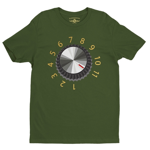 Volume 11 T-Shirt - Lightweight Vintage Style - vintageolive