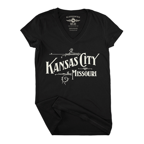 Kansas City V-Neck T Shirt - Women