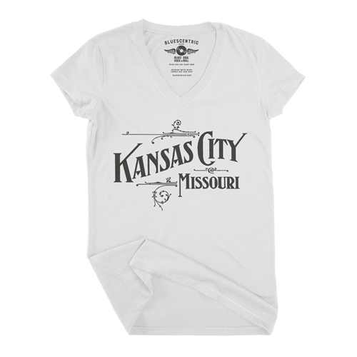 Kansas City V-Neck T Shirt - Women