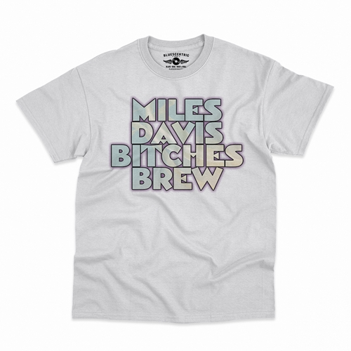 Miles Davis Bitches Brew T-Shirt - Classic Heavy Cotton - classicwhite