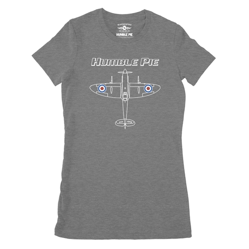 Humble Pie Victory Ladies T Shirt - Relaxed Fit - ladiesdeepheather