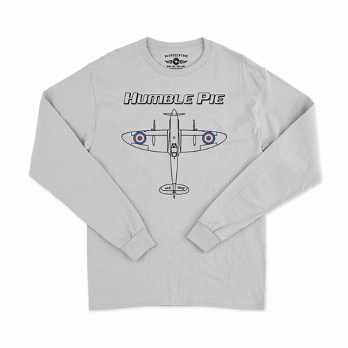 Humble Pie Victory Long Sleeve T-Shirt - longsleevewhite
