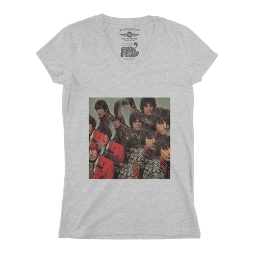 Pink Floyd Piper at the Gates of Dawn V-Neck T Shirt - Women