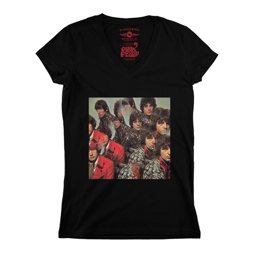 Pink Floyd Piper at the Gates of Dawn V-Neck T Shirt - Women