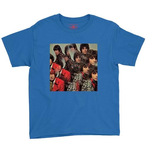 Pink Floyd Piper at the Gates of Dawn Youth T-Shirt - Lightweight Vintage Children & Toddlers - youthroyalblue