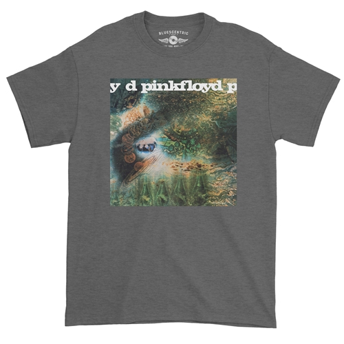 Pink Floyd Saucerful of Secrets T-Shirt - Classic Heavy Cotton - classicheathergrey