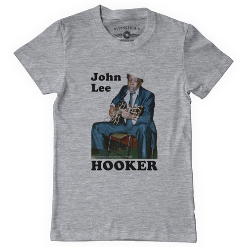 John Lee Hooker T-Shirt - Classic Heavy Cotton - heatherathletic