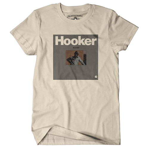 John Lee Hooker Boogie Chillen Album T-Shirt - Classic Heavy Cotton - classicsand