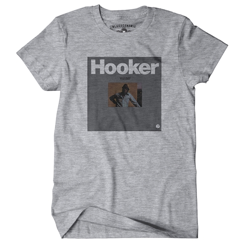 John Lee Hooker Boogie Chillen Album T-Shirt - Classic Heavy Cotton - heatherathletic