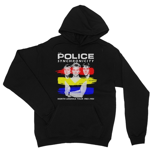The Police Synchronicity Tour Pullover Jacket - hoodieblack
