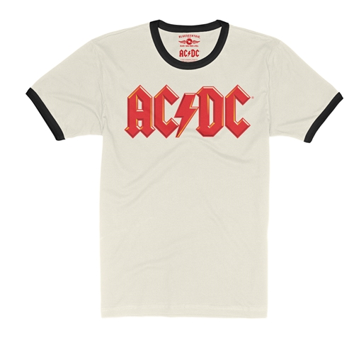 AC/DC Logo Ringer Tee | T-Shirts