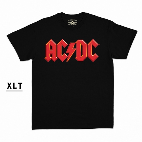 Red AC/DC Logo XLT  T-Shirt - Men