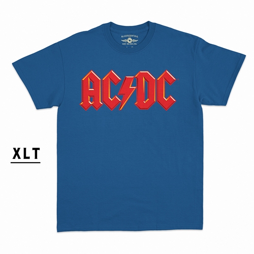 Red AC/DC Logo XLT  T-Shirt - Men