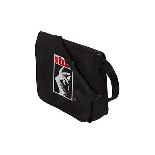 Stax Snapping Fingers Flap Top Messenger Bag