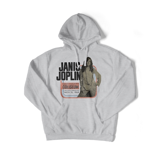 Janis Joplin Vintage Concert Pullover Jacket - hoodiehaulash
