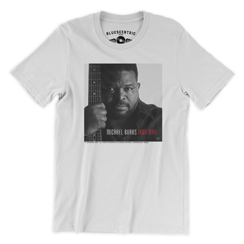 Michael Burks Iron Man T-Shirt - Lightweight Vintage Style - white