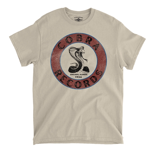 Cobra Records Snake T-Shirt - Classic Heavy Cotton - classicsand