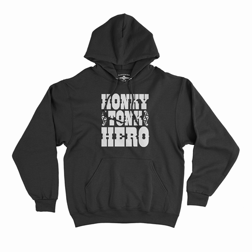 Honky Tonk Hero Pullover Jacket - hoodieblack