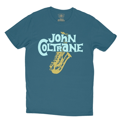 John Coltrane Lush T-Shirt - Lightweight Vintage Style - vintagedeepteal