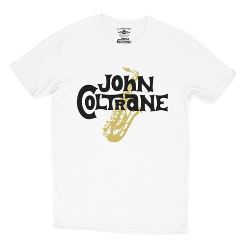 John Coltrane Lush T-Shirt - Lightweight Vintage Style - vintagewhite
