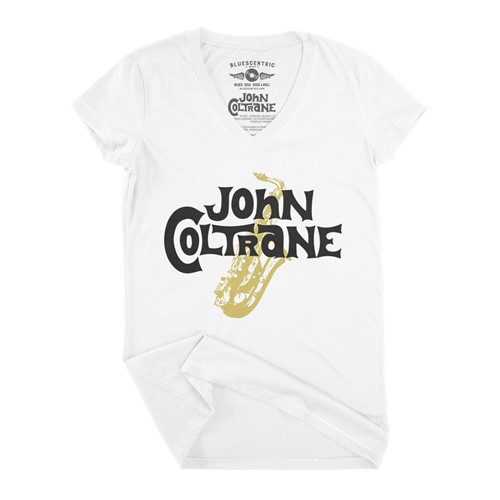 John Coltrane Lush V-Neck T Shirt - Women