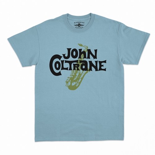 John Coltrane Lush T-Shirt - Classic Heavy Cotton - classiclightblue