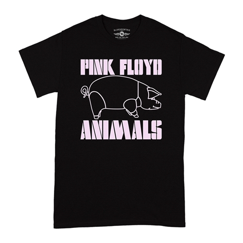 Pink Floyd Animals T-Shirt - Classic Heavy Cotton - classicblack