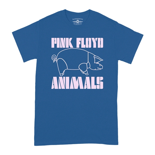 Pink Floyd Animals T-Shirt - Classic Heavy Cotton - classicroyalblue