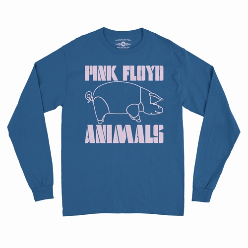 Pink Floyd Animals Long Sleeve T-Shirt - longsleeveblue