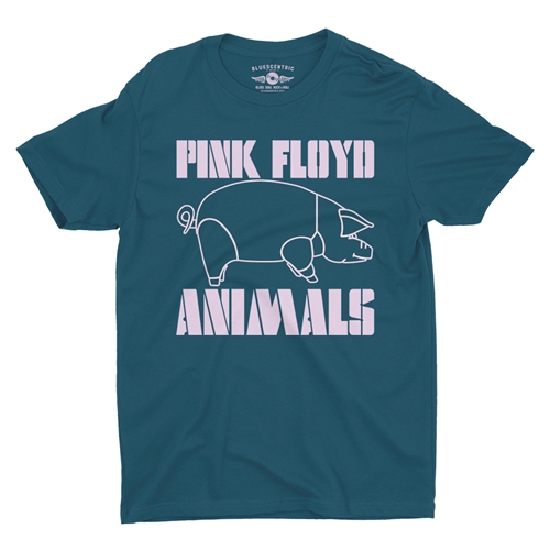Pink Floyd Animals T-Shirt - Lightweight Vintage Style - vintagedeepteal