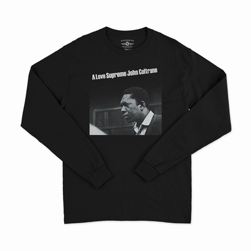 John Coltrane Love Supreme Album Long Sleeve T-Shirt - longsleeveblack