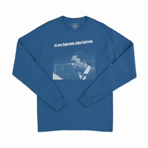 John Coltrane Love Supreme Album Long Sleeve T-Shirt - longsleeveblue