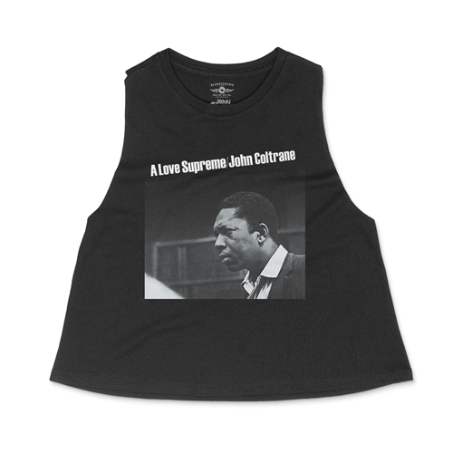 John Coltrane A Love Supreme Racerback Crop Top - Women
