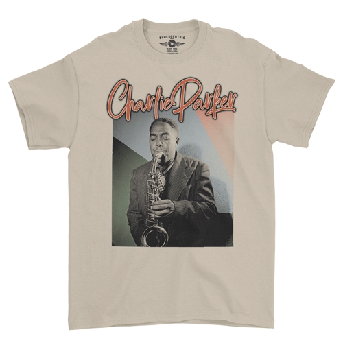 Charlie Parker Pastel T-Shirt - Classic Heavy Cotton - classicsand