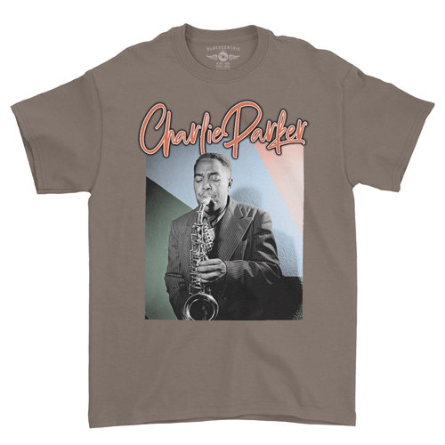 Charlie Parker Pastel T-Shirt - Classic Heavy Cotton - classictaupe