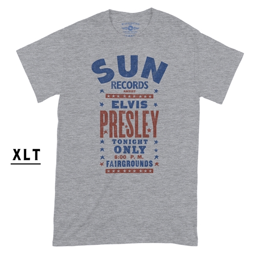 XLT Sun Records Elvis Live at Tupelo T-Shirt - Men