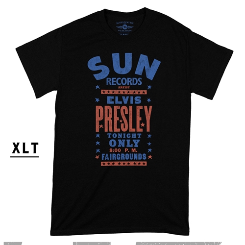 XLT Sun Records Elvis Live at Tupelo T-Shirt - Men