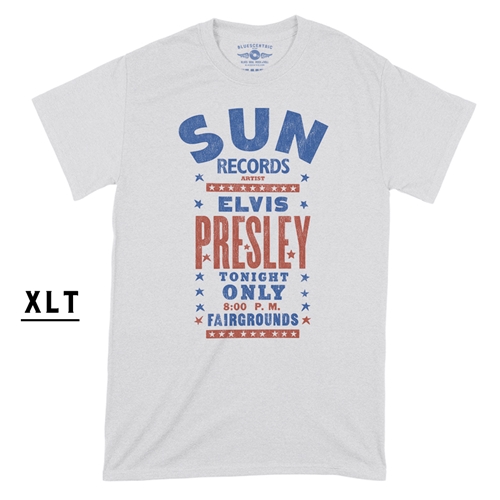 XLT Sun Records Elvis Live at Tupelo T-Shirt - Men