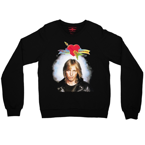 Classic Tom Petty and the Heartbreakers Crewneck Sweater - crewneckblack