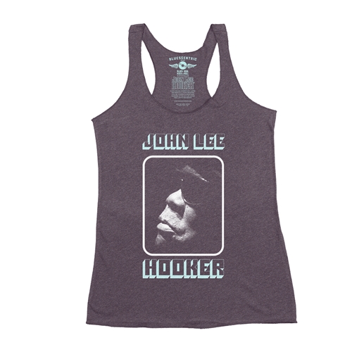 John Lee Hooker Sunglasses Box Racerback Tank - Women