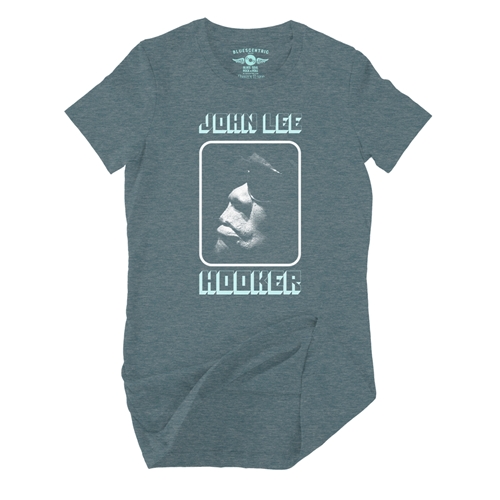 John Lee Hooker Sunglasses Box Ladies T Shirt - Relaxed Fit - ladiesheatherdeepteal