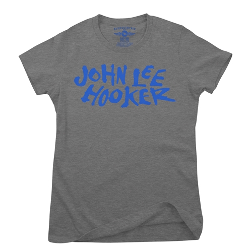 John Lee Hooker Country Blues Ladies T Shirt - Relaxed Fit - ladiesdeepheather