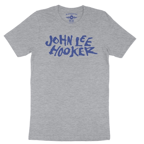 John Lee Hooker Country Blues T-Shirt - Lightweight Vintage Style - vintageathleticheather