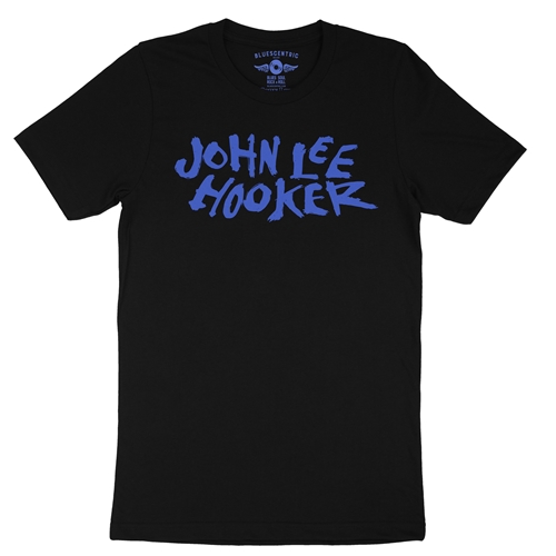 John Lee Hooker Country Blues T-Shirt - Lightweight Vintage Style - vintageblack