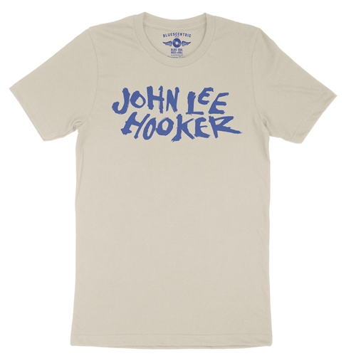 John Lee Hooker Country Blues T-Shirt - Lightweight Vintage Style - vintagecream