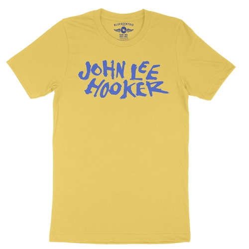 John Lee Hooker Country Blues T-Shirt - Lightweight Vintage Style - vintagemaizeyellow