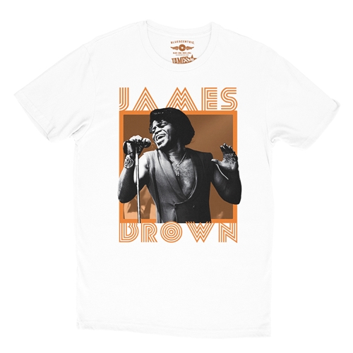 James Brown High Note T-Shirt - Lightweight Vintage Style - vintagewhite