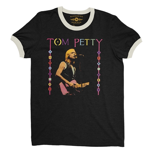 Tom Petty Yer So Bad Album Cover Ringer T-Shirt - ringerblackcreamtrim