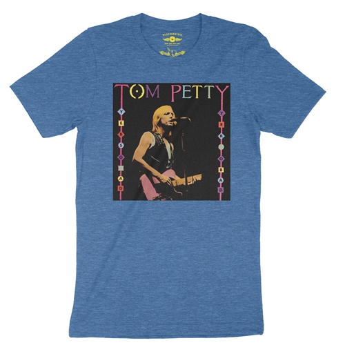 Tom Petty Yer So Bad Album Cover T-Shirt - Lightweight Vintage Style - vintageheatherroyalblue