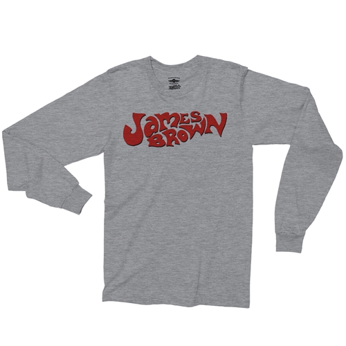 James Brown Soul On Top Logo Long Sleeve T-Shirt - longsleeveathleticheather
